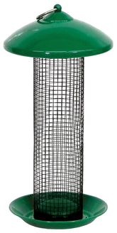 Stokes Select 38116 Wild Bird Feeder, 13 in H, 1.3 qt, Green, Powder-Coated, Hanging Mounting